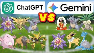 Download lagu ChatGPT vs Google Gemini POKEMON BATTLE!! - Which AI is better at Competitive Pokemon? mp3