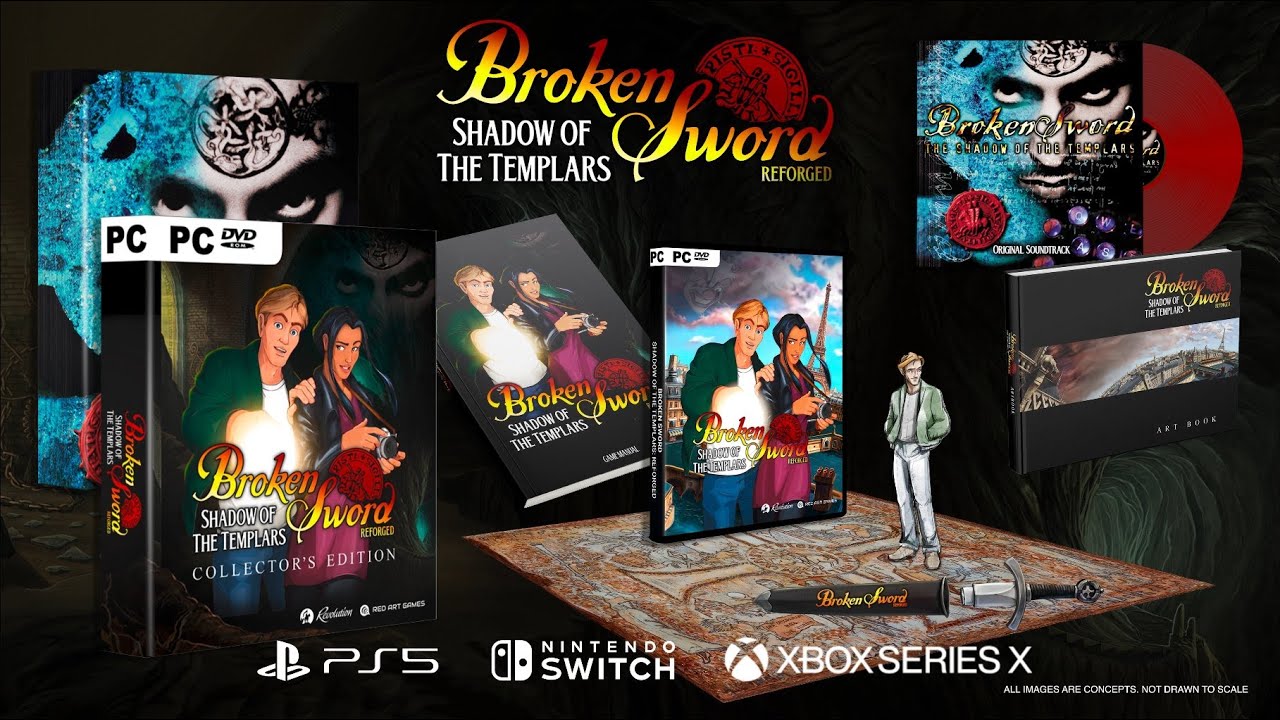 Broken Sword: Reforged Collector's Edition – Kickstarter video teaser