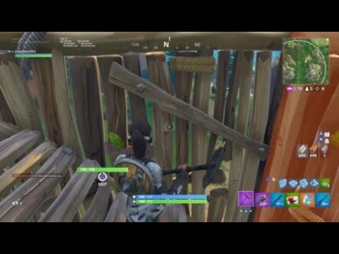 Nutty hunting rifle shot