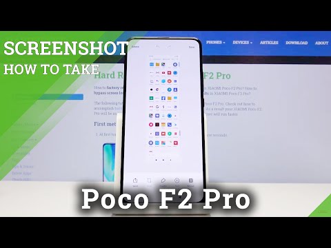 How to Take a Screenshot in XIAOMI Poco F2 Pro - Save Display