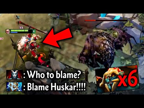 It's Completely Huskar worse nightmare this game | Genius Pudge