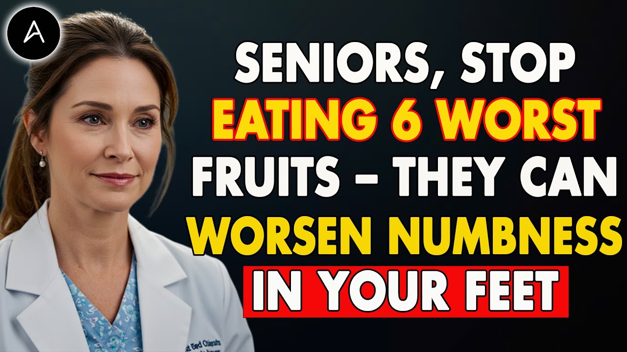 Seniors, Stop Eating 6 Worst Fruits – They Can Worsen Numbness in Your Feet | Senior Health Tips