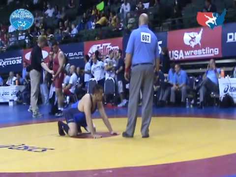 Open Greco-Roman 120kg: Tim Taylor vs. Robbie Smith