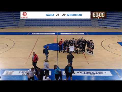 SRLZ 22. kolo / ŽRK Naisa - ŽRK Medicinar