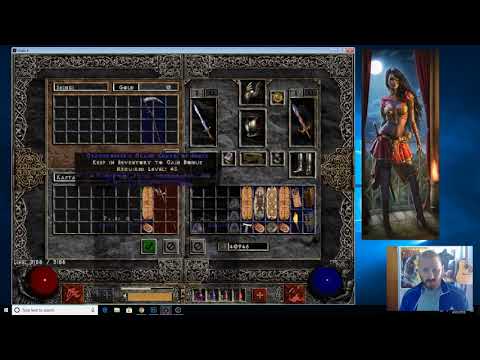 Diablo 2 - Fenzy Barb Wielding Grief and Lightsaber 2018