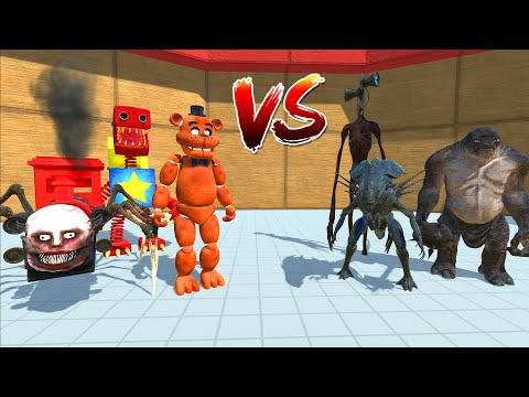 Monster Battle | Red Team vs Dark Team - ARBS