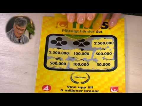 Jane från Göteborg skrapar Triss - Nyhetsmorgon (TV4)