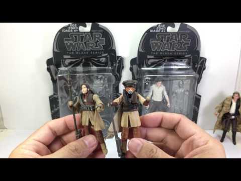 Star Wars 3 75 Inch Black Series Princess Leia Organa Boussh Disguise & Han Solo Carbonite Chefatron