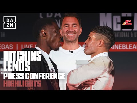 PRESS CONFERENCE HIGHLIGHTS | Hitchins vs. Lemos