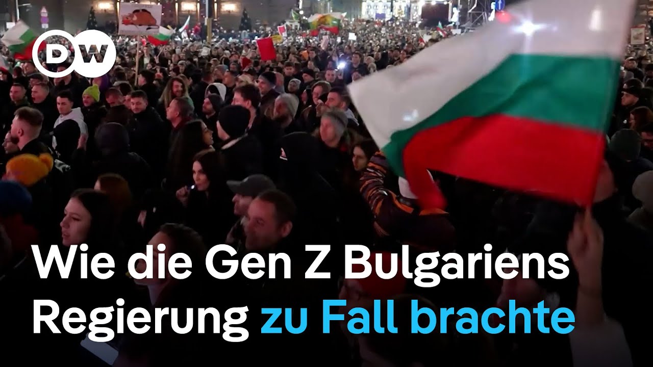 Proteste in Bulgarien: Vom Computerbildschirm auf die Straße | DW Nachrichten