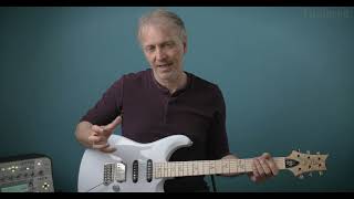 Video thumbnail for PRS Fiore Mark Lettieri Signature Demo by Guitarist