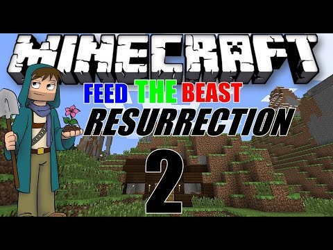 ★ Minecraft Mods : FTB  Resurrection Mod Pack(Feed The Beast) ep2