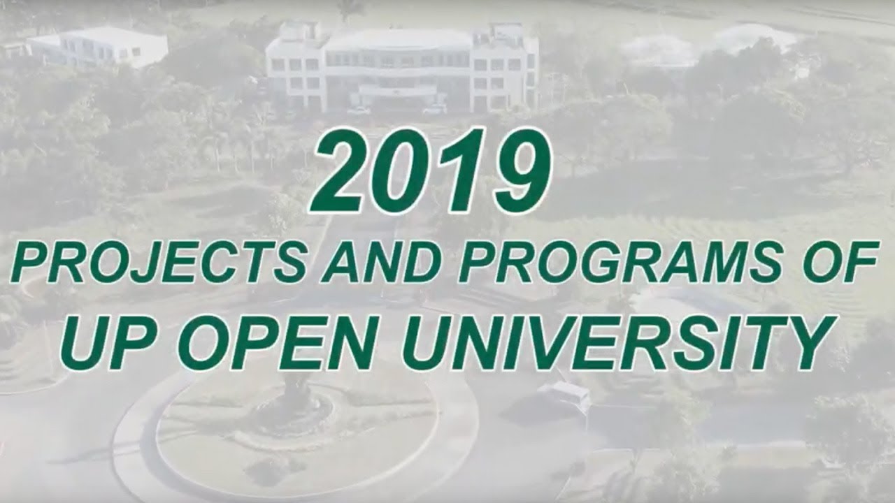 Launching of UPOU Projects Audio-Visual Presentation