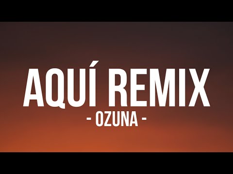 AriBeatz, Ozuna, Morad, Soolking - Aquí REMIX (Letra/Lyrics) my