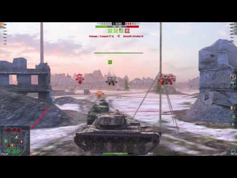 WoT Blitz || T54E1 - 4700+ DMG || Teamwork XVII || Feat. Ganhw35 & ShrensCZ