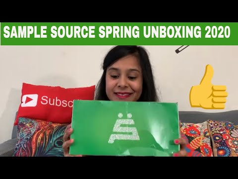 Sample Source Spring Unboxing|Sample Source  Spring 2020 Box |Free Samples Quarterly