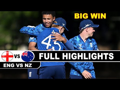 FULL HIGHLIGHTS | ENGLAND VS NEW ZEALAND ICC U9 WORLD CUP 2026 MATCH HIGHLIGHTS | ENG VS NZ