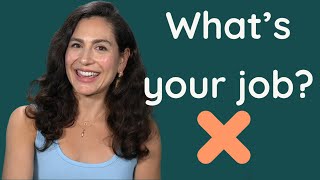 Speaking about Jobs in English for Advanced English Conversation