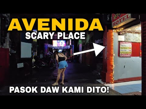 SCARY PLACE IN AVENIDA AVENUE MANILA PHILIPPINES🇵🇭