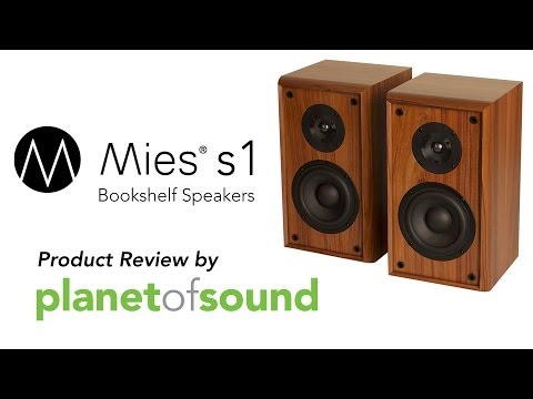 Mies s1 Bookshelf Speakers Product Review from Planet of Sound