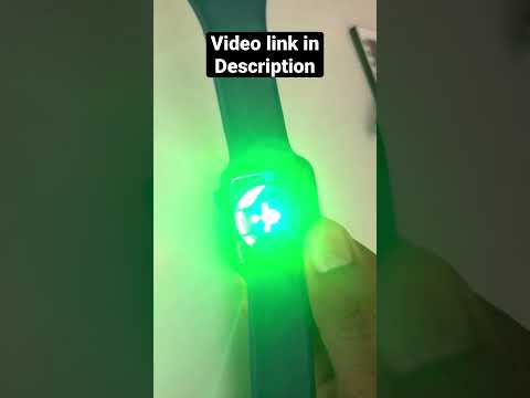 Reason behind light blinking in back side of smartwatch