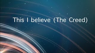 Hillsong - This i believe (The Creed) 我相信 (使徒信經) Mandarin Cover 中文版