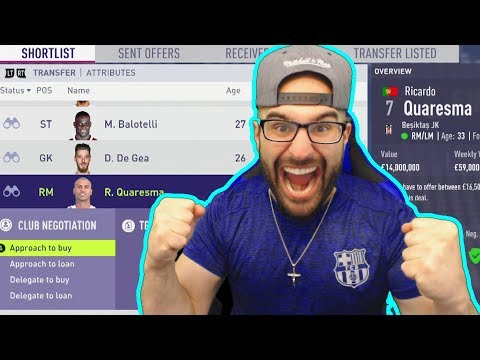 SIGNING THE BEST YOUNG PLAYER IN THE WORLD! - FIFA 18 CAREER MODE BARCELONA #06