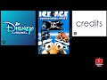 Ice Age Continental Drift Disney Channel Credits Cloudy With A Chance Of Disney Channel FX
