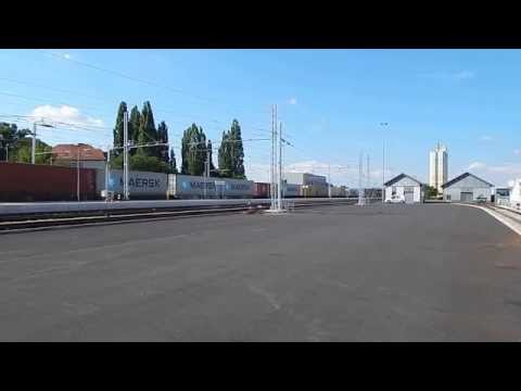 SŽ 664 & SŽ 363 freight train in Murska Sobota