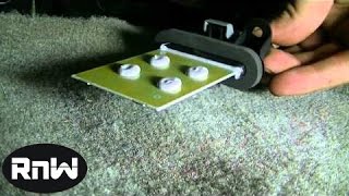 Blower Motor Resistor and HVAC Relay Replacement