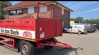K&ouml;gel ANBS 18 flatbed trailer | Image 4 - Autoline