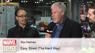 Ron Perlman With a Surprise Visit from Jeff King on Marvel LIVE! at NYCC 2014