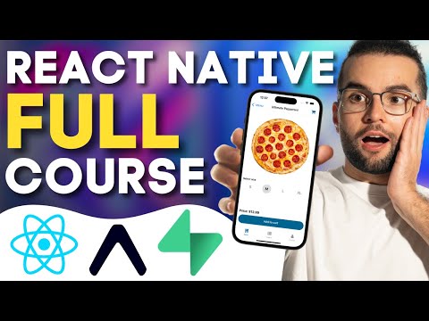 React Native Full 8 Hours Course (Expo, Expo Router, Supabase)