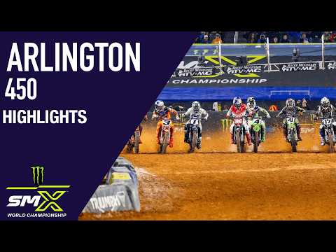 Supercross Round #7 450SX Highlights | Arlington, Texas AT&T | February 21, 2026
