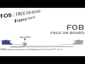 FOB : 2 minutes pour comprendre free on board