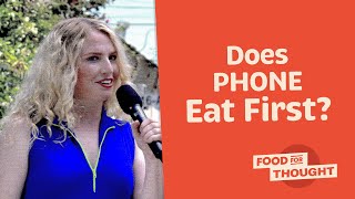 Does Phone Eat First? | Food for Thought | Tastemade by Tastemade