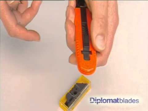 Diplomat Blades A38 Budget Safety Cutter Training Video 