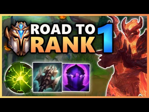The Hardest Challenge in League of Legends - Road To Rank 1 (#1)
