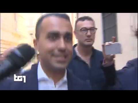 Stefano Buffagni - servizio al Tg1 21/8/2019 ore 13