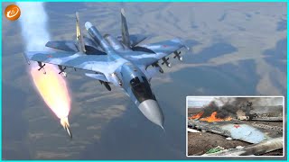 Su-27 Của Nga Và Kiev Đọ Sức Trên Chiến Trường Ukraine - Nga Bắn Nát Su-27 Kiev