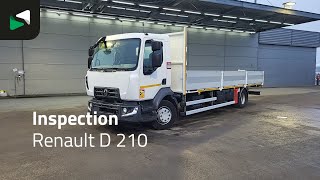 Бортовой грузовик Renault D 210 4X2 14tonner 755cm open floor Automatic ACC Euro 6 | Изображение 4 - Autoline