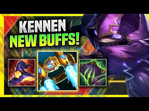 THIS KOREAN CHALLENGER TRIES KENNEN WITH NEW BUFFS! - Korean Challenger Plays Kennen Top vs Jax!