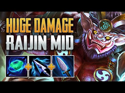 MAGES ARE FINE! Raijin Mid Gameplay (SMITE Conquest)