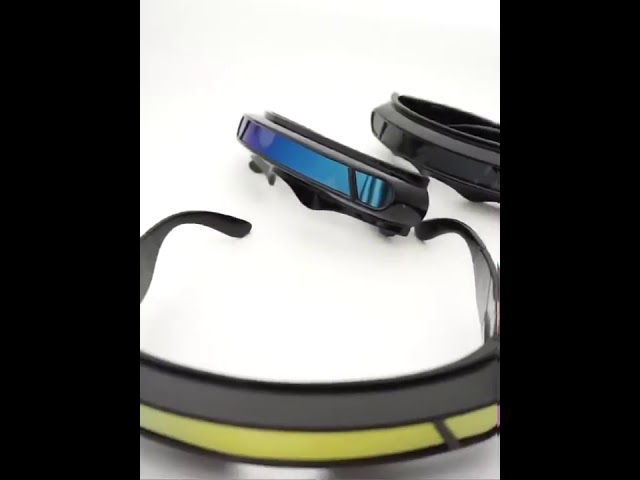 Vídeo relacionado con Gafas de sol Cyclops futuristas | Envuelva alrededor de las sombras sin bordes Festival Cosplay Eyewear para hombres y mujeres moderno estilo de discoteca integrado | Gafas de sol geniales de