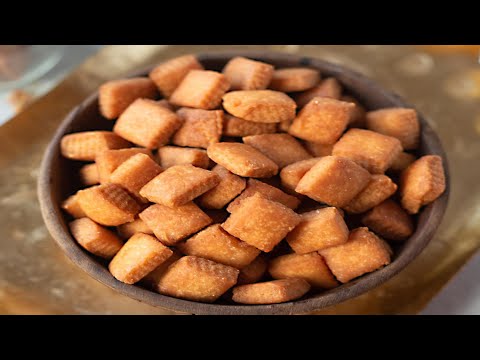 खस्ता क्रिस्पी शक्करपारे 4 महीने स्टोर | Easy Shakarpara Recipe