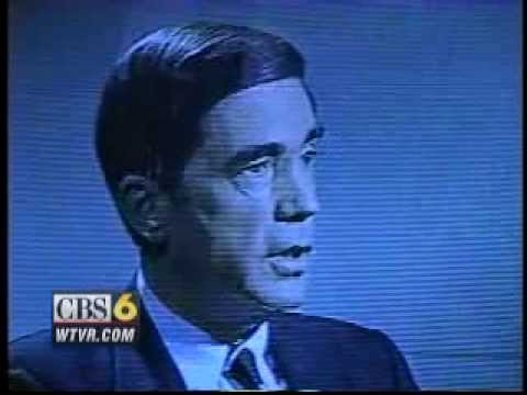 CBS 6 Video Vault: 1991 - December 24 - Sen. Chuck Robb comes clean