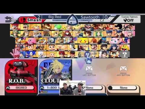 Sm4sh@Mines 40 - Big Red (R.O.B.) Vs. HLG|SSB100 (Marth) - Losers Round 5