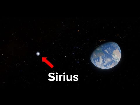 Traveling to Sirius: The Brightest Star in the Sky - Space Engine