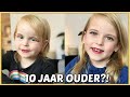 10 JAAR OUDER MAKE-OVER VOOR DE ZUSJES ? | Bellinga Vlog #2269