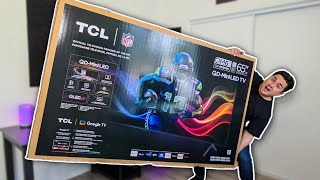 TCL QM6K 4K QD-MINI LED TV Unboxing & Impressions!